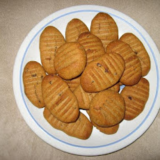Whole Wheat Peanut Butter Chocolate Chip Cookies
