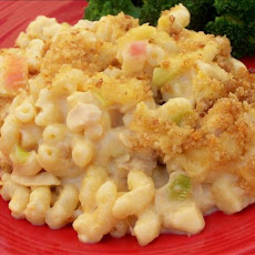 Apple Tuna Pasta Casserole