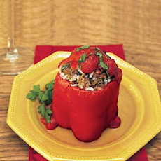Stuffed Red Bell Peppers