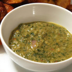 Mint Mojo (Puerto Rican-style Garlic Sauce with Mint)
