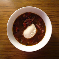 Cuban Black Bean Soup