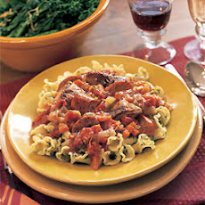 Chicken and Andouille Sausage Ragù