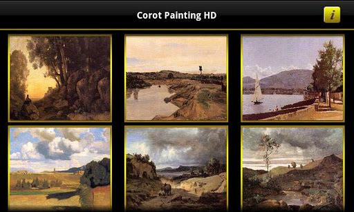 【免費生活App】Corot Paintings HD-APP點子