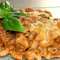 Beef & Elbow Macaroni Casserole With Sour Cream