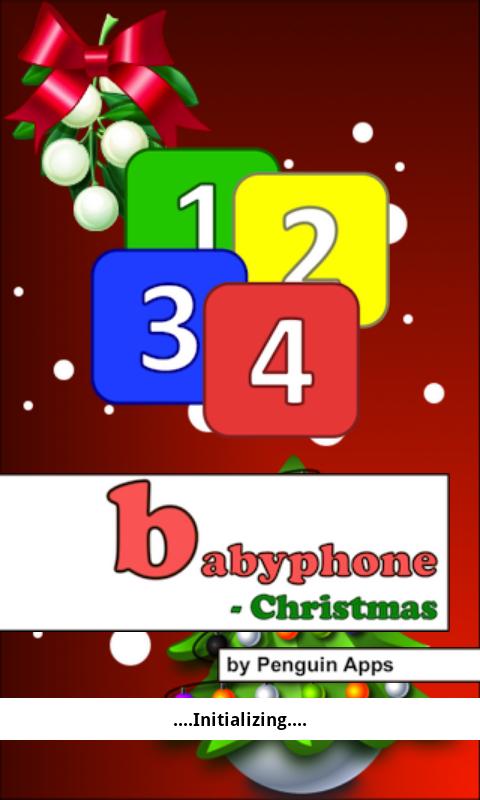 Android application Baby Phone - Christmas Game screenshort