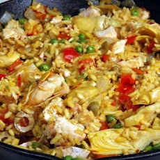Mediterranean Chicken Paella