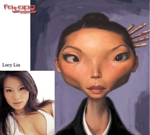 趣味,搞笑圖文,漫畫,塗鴨,演員,喬治庫隆尼,布萊德彼特,艾爾帕西諾