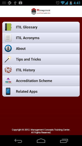 ITIL Glossary and Acronyms