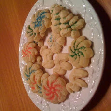 Swedish Spritz Cookies
