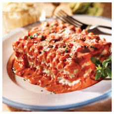 Lasagna with Creamy Pink Sauce