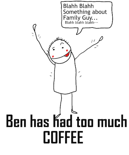 too much coffee