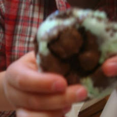 Chocolate-Mint Chip Ice Cream Sandwiches