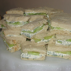 Grandma's Cucumber Tea Sandwiches