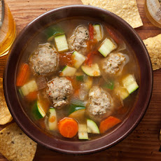 Mexican Turkey Meatball Soup Recipe