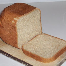 Bread Machine Buttermilk and Honey Wheat Bread