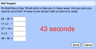 Gmail asks for confirmation before allowing the user to send embarrassing e-mails