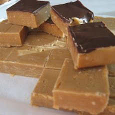 Nutty Peanut Butter Fudge Squares