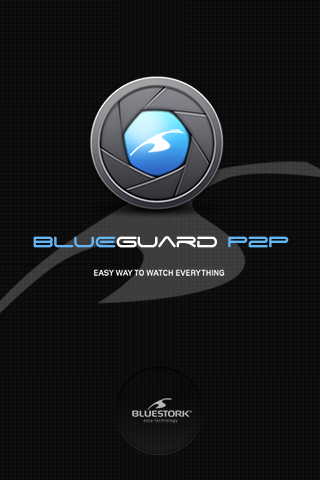 Android application BLUEGUARD P2P screenshort