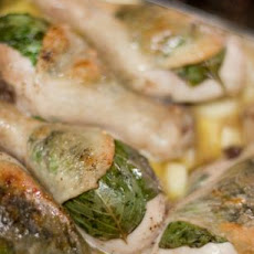 Roast Chicken Legs With Basil and Garlic-Core Ww Friendly