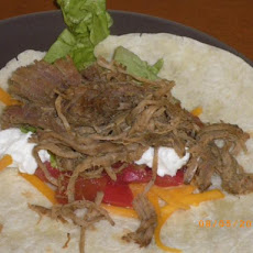 Slow Cooked Shredded Beef Tacos