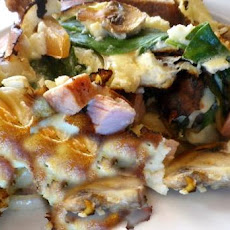 Crustless Stir-Fry Quiche, or Scrambled Omelette