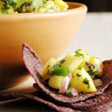 Fresh Pineapple, Chile, and Black Pepper Salsa