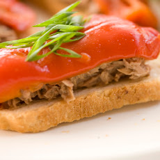 Tuna Caper Crostini