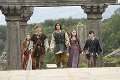 Georgie Henley, William Moseley, Ben Barnes, Anna Popplewell and Skandar Keynes