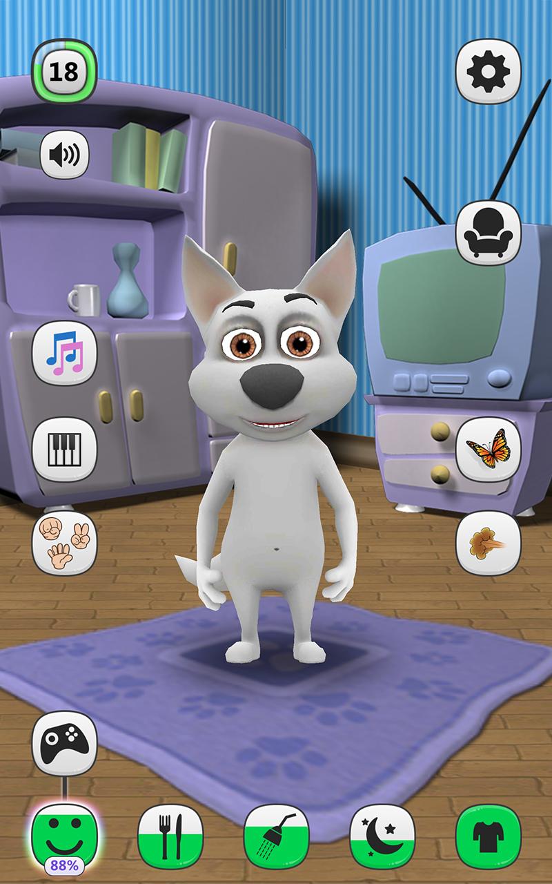 Android application My Talking Dog – Virtual Pet screenshort