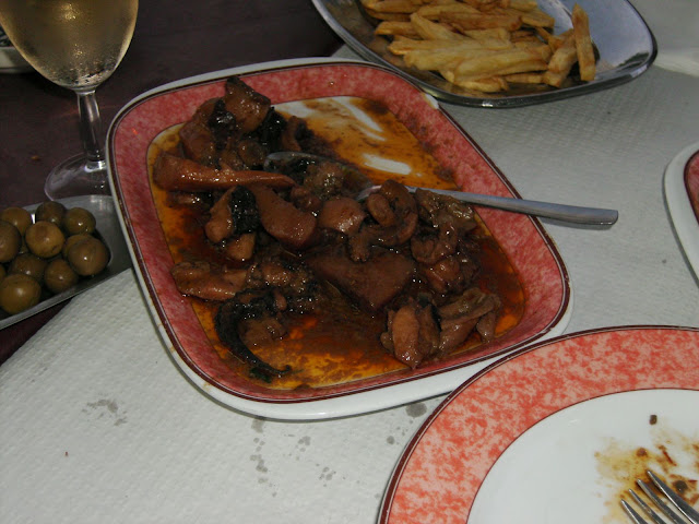 Fried squid is a far cry from the battered rings of rubber served up in Englad