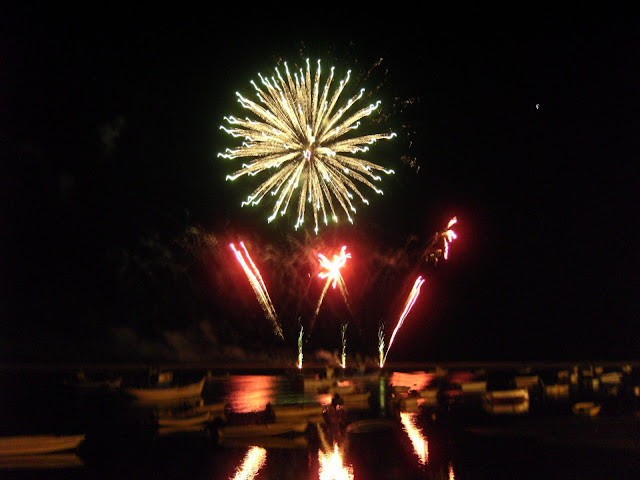 Fireworks on the Ria Formosa