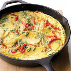 Spanish Tortilla with Bell Pepper