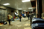 Office space meets dark alley