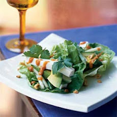 Vegetable and Tofu Lettuce Wraps with Miso Sambal