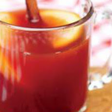 Warm Spiced Pomegranate Orange Juice