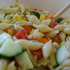 Cucumber Cilantro Pasta Salad