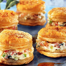 Crabmeat Canapes - Appetizers
