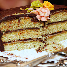 Pistachio Petit Four Cake