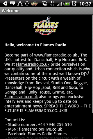 【免費娛樂App】Flames Radio-APP點子