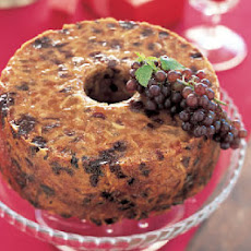 Dried Cherry-Almond Fruitcake