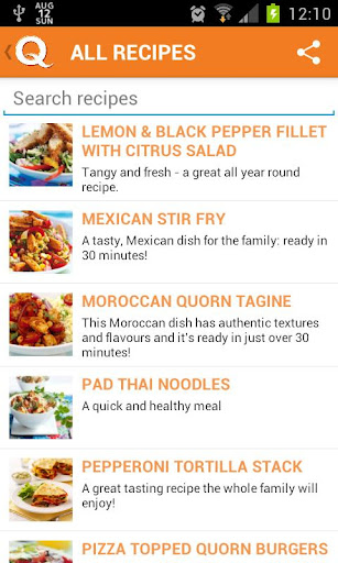 【免費生活App】Quorn Vegetarian Recipes-APP點子