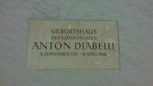 Geburtshaus von Anton Diabelli