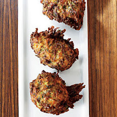 Herbed Zucchini Feta Fritters