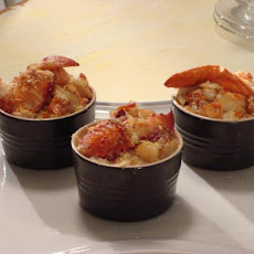 Lobster Corn Creme Brulee