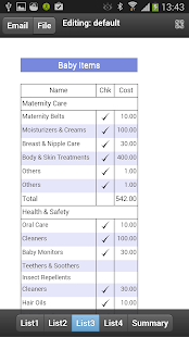 How to mod Baby Shopping Lists lastet apk for android