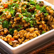 Barley Risotto with Mushrooms and Thyme