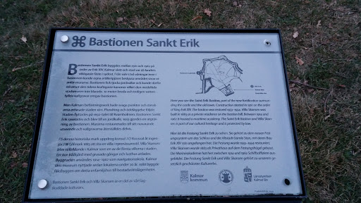 Saint Erik Bastion Informative Sign