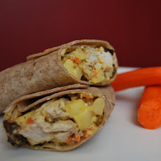 Curried Chicken Salad Wraps