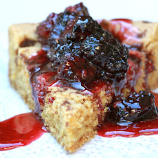 Berry Brown Sugar Cake