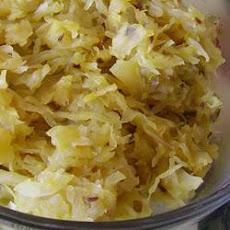Sauerkraut Hot Dog Topping